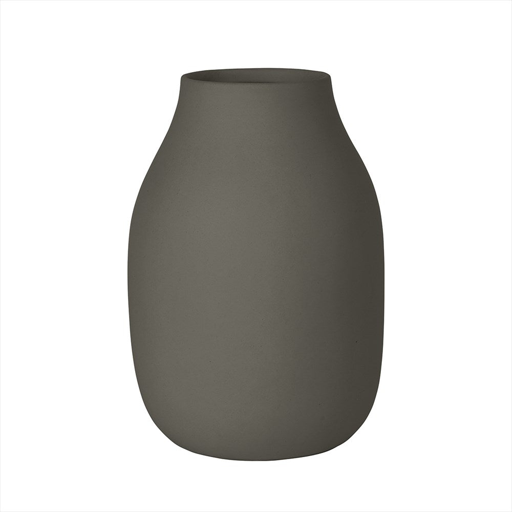 Colora vas i färgen steel gray och höjd 20 cm