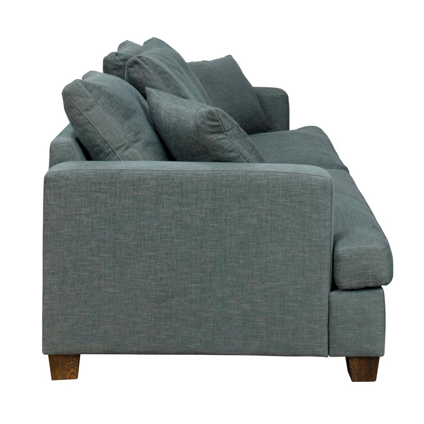 Djup 3-sits soffa som finns ihundratals tyger och färger.