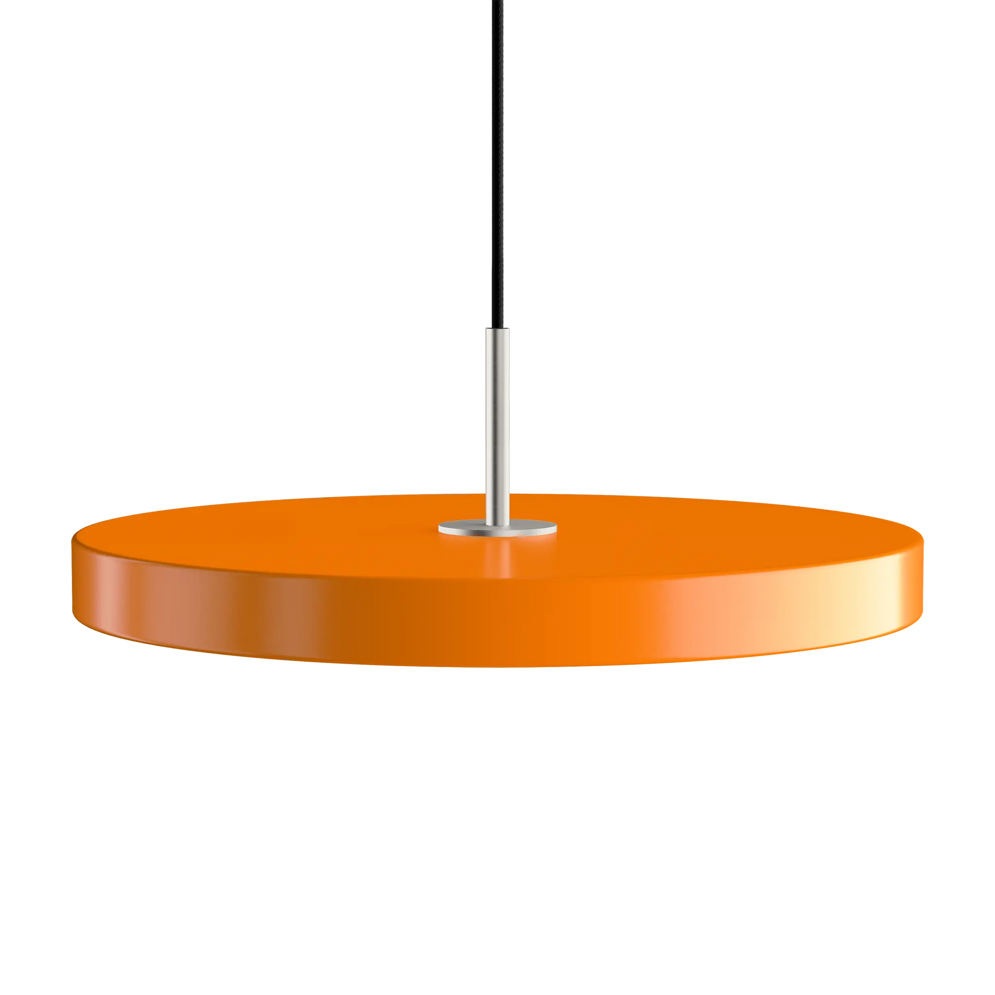 Asteria Medium taklampa med ståltop i färgen Nuance Orange från Umage