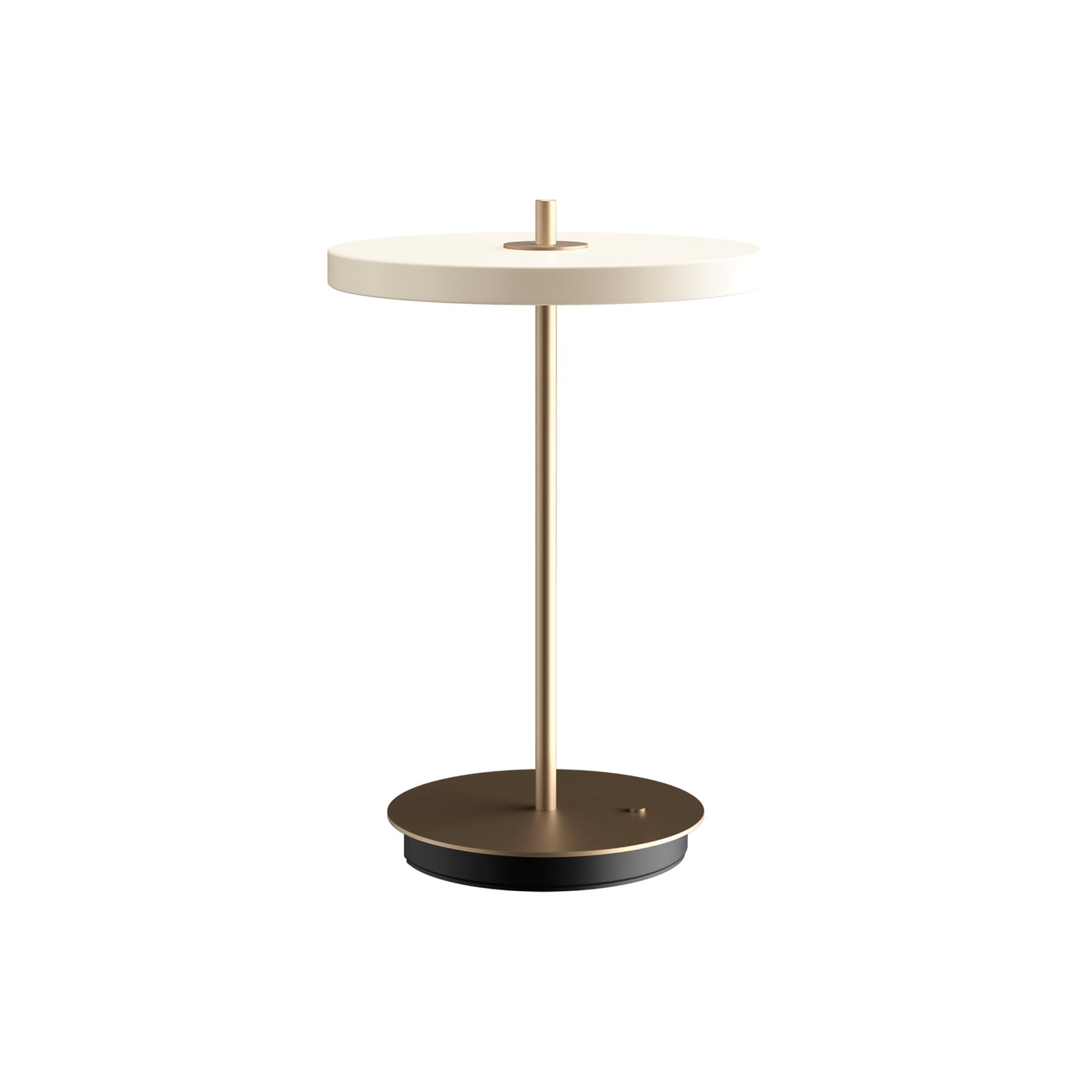 Asteria Pearl White uppladdningsbar led bordslampa
