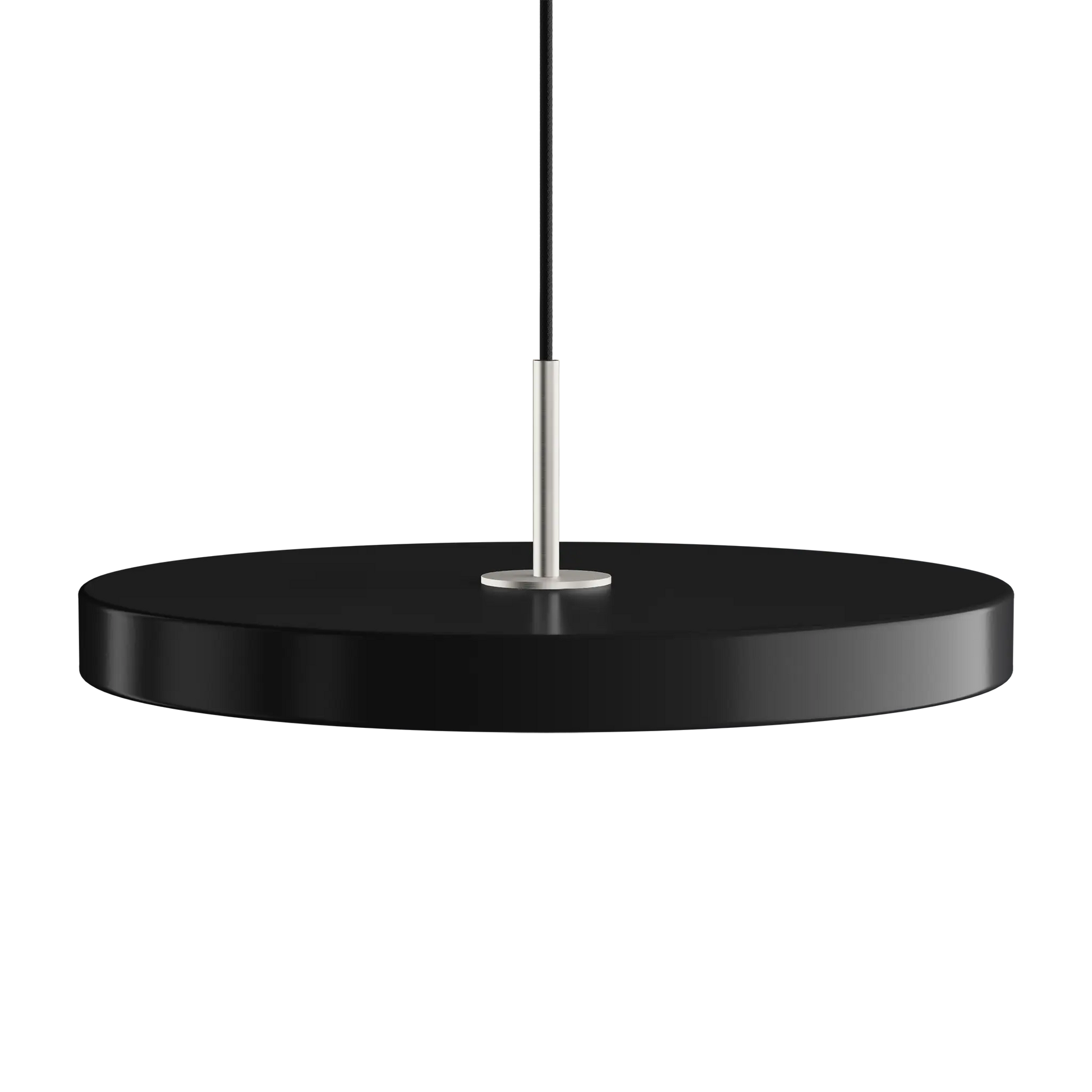 Asteria Medium taklampa med ståltop i svart färg från Umage