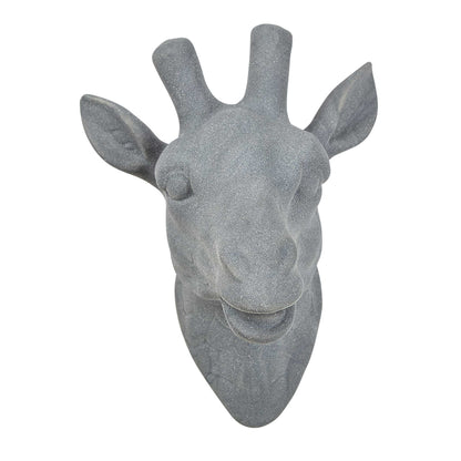 Figure de porcelaine Giraffe gris